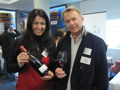 Wine tasting with Debbie